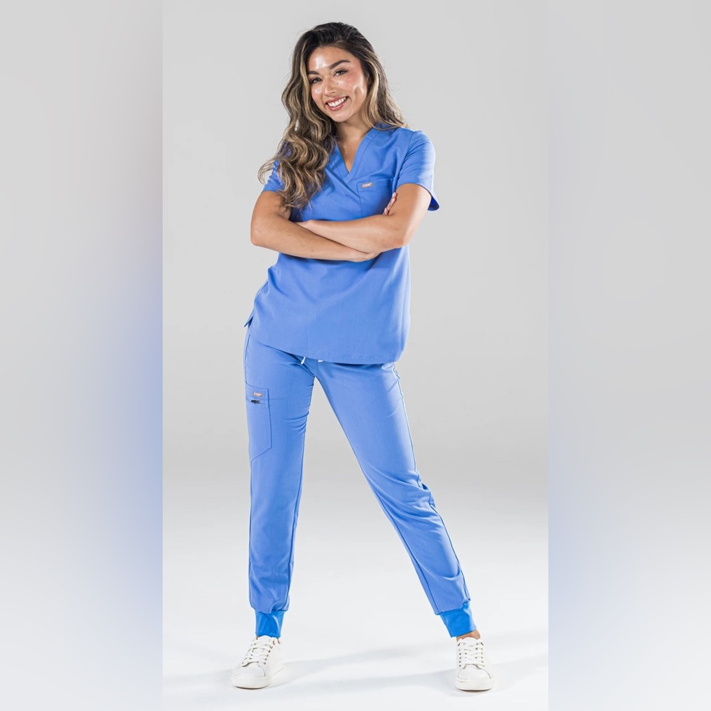 Arctic Ceil Blue Code Next XL scrub set